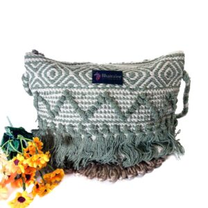 fringe fiesta sling – sage green