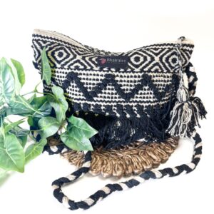 fringe fiesta sling – black