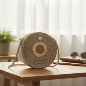 round daisy sling – Beige