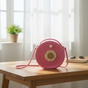 round daisy sling – pink