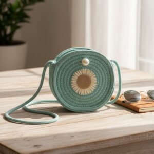 round daisy sling – Sky blue